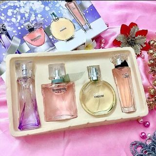 [SỈ]SET QUÀ TẶNG 4 MÓN NƯỚC HOA CÁ TÍNH, THƠM, NGỌT