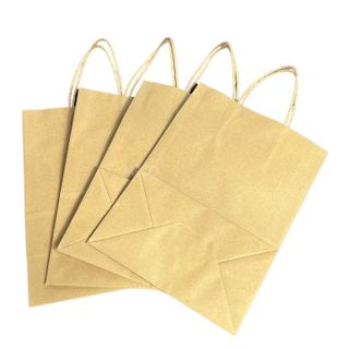 L03 – 315x180x300 mm – Túi giấy kraft nâu quai xoắn