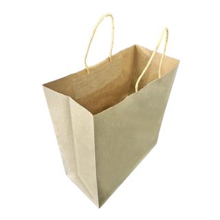 L06 – 280x100x250 mm – Túi giấy kraft nâu quai xoắn
