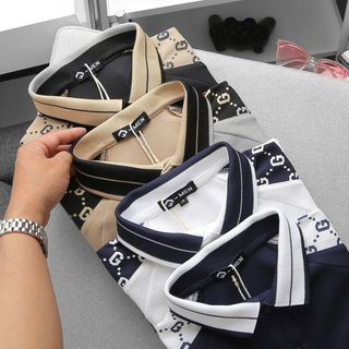 ÁO THUN CỔ BẺ MEN AG CHẤT CÁ SẤU VẢY CÁ, MẮT VẢI LỚN, THẤM HÚT MỒ HÔI TỐT, CO GIÃN 4 CHIỀU P284 - LADY'S PASSION