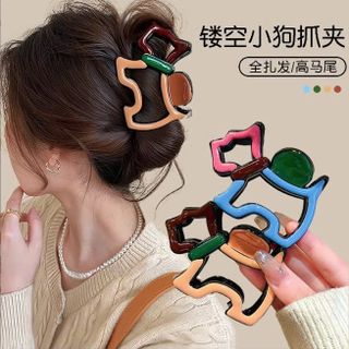 GẤP TÓC CÚN SƠN MÀU