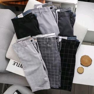 Quần Short Nam - Chất vải cotton - Kiểu trơn