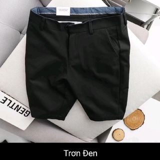 Quần Short Nam - Chất vải cotton - Kiểu trơn