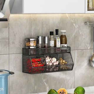Kệ gia vị 3 ngăn 2 tầng