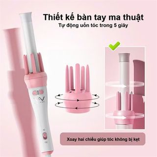 Máy uốn tóc VIVID xoay 360 độ