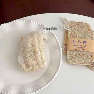 Sơ Mướp Thiên Nhiên 100% Rửa Chén, Tắm Cọ Rửa Đa Năng