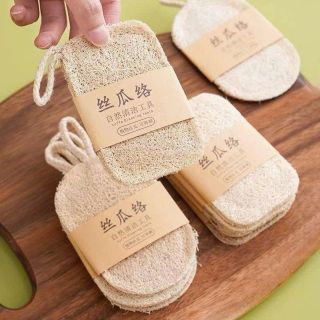 Sơ Mướp Thiên Nhiên 100% Rửa Chén, Tắm Cọ Rửa Đa Năng