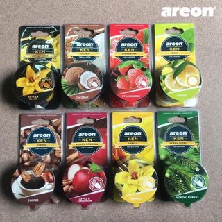 Sáp thơm nội thất xe hơi cao cấp Areon Ken, khử mùi hiệu quả