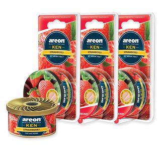Sáp thơm nội thất xe hơi cao cấp Areon Ken, khử mùi hiệu quả