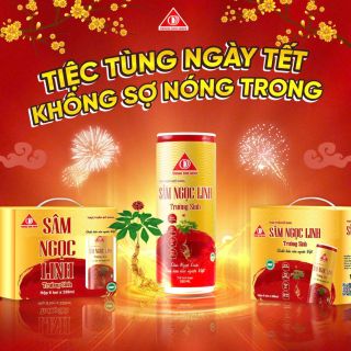 Nước uống thảo dược Sâm Ngọc Linh