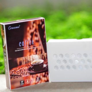 Sáp thơm ô tô phiên bản mới Cerxime mùi cafe khử mùi, chống say xe hiệu quả