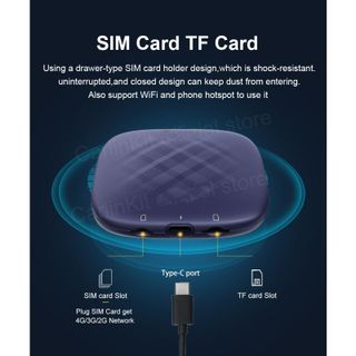 Android Box CarlinKit Tbox Plus QCM6125, Ram 4GB/8GB, Android 13 – Biến màn hình hiển thị ô tô thành màn hình Android