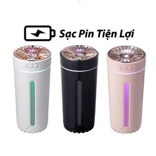 Máy khuếch tán tinh dầu Usb Aroma Humidifier đèn Led, khử mùi xe hơi và bàn làm việc siêu tiện lợi