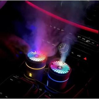 Máy khuếch tán tinh dầu Usb Aroma Humidifier đèn Led, khử mùi xe hơi và bàn làm việc siêu tiện lợi