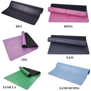 Thảm tập yoga chuyên dụng ( Loại xịn) cao su puu zo đã khử khuẩn chống mùi, tăng cường bề rộng lên tới 68 cm tăng khả năng trải nghiệm cho người tập