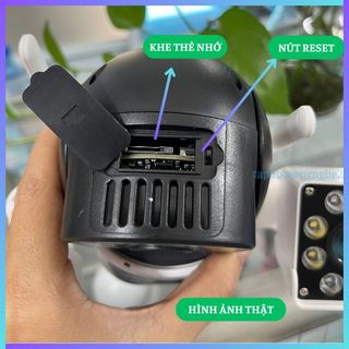CAMERA WIFI YOOSEE máy bay 4 Mắt 3 Màn hình, Đàm Thoại 2 Chiều, Ban Đêm Có Màu, XOay 360 Độ, Chống nước chống bụi