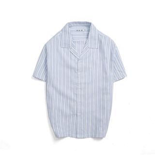 SƠ MI TAY NGẮN CỔ VEST PHỐI SỌC