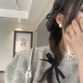KẸP TÓC NƠ RUY BĂNG 1CM