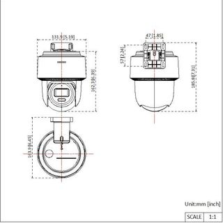 Camera IP Mini PT 4MP, 4G HIKVISION DS-2DE2C400MWG-4G