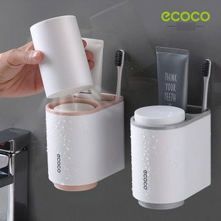 Giá Đựng Cốc, Bàn Chải, Kem Đánh Răng ECOCO