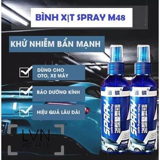 Chai xịt nano SPRAY 100ml: chống bám nước mưa kính lái, gương chiếu hậu ô tô, cửa kính ngoài