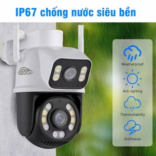 Camera PTZ 2 mắt lens Vitacam Dz8000 - 4MP