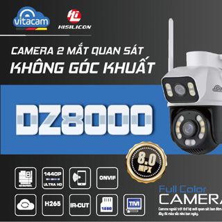 Camera PTZ 2 mắt lens Vitacam Dz8000 - 4MP