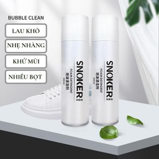 Chai Xịt Bọt Làm Sạch Giày Snoker