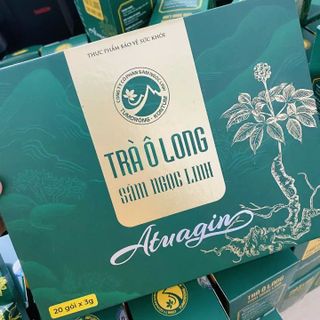 TRÀ Ô LONG SÂM NGỌC LINH ATUAGIN TU MƠ RÔNG (hôp 20 gói x 03g)