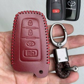 Bao da chìa khóa xe ô tô toyota croos