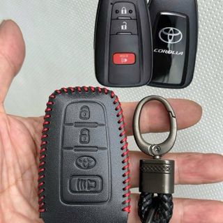 Bao da chìa khóa xe ô tô toyota croos