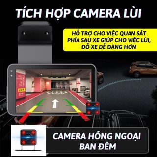 Phisung K10 Pro: 2 camera siêu nét trước sau, Wifi, GPS, cảnh báo giao thông