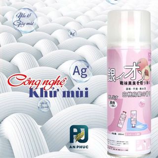 Bình Xịt Khử Mùi Giày Công Nghệ Nano 260ML