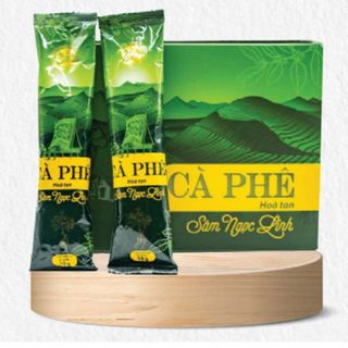 CÀ PHÊ HÒA TAN SÂM NGỌC LINH TU MƠ RÔNG (hộp 20 gói x 18g)