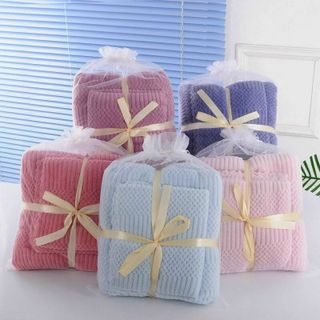 SET 2 KHĂN TẮM XUẤT NHẬT CAO CẤP