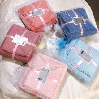 SET 2 KHĂN TẮM XUẤT NHẬT CAO CẤP