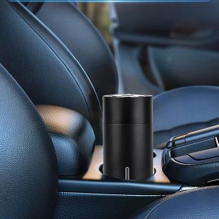 Máy phun sương, tạo ẩm không khí vỏ kim loại dùng cho xe hơi Vehicle Humidifier W301 260ml, sạc Usb