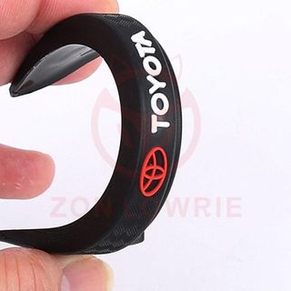 Bộ 4 miếng nhãn dán tay cửa chống va đập in logo các hãng cao cấp