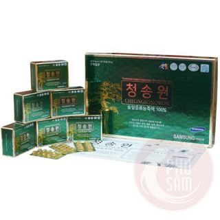 Viên tinh dầu thông đỏ Hàn Quốc Cheong Song Won hộp 180 viên hộp xanh giá sỉ tốt