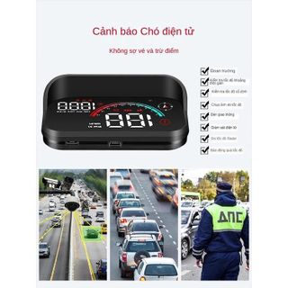 Bộ hiển thị tốc độ kính lái HUD M22 New Version hỗ trợ cảnh báo giao thông qua giọng nói Tiếng Việt