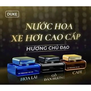 Nước hoa nội thất xe ô tô Duke cao cấp, chính hãng