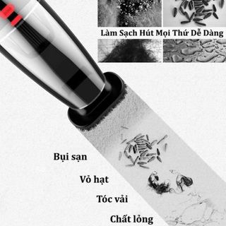 Máy hút bụi làm sạch nội thất xe hơi thiết kế mới cực đẹp, hàng cao cấp, lực hút khỏe, cơ động cao