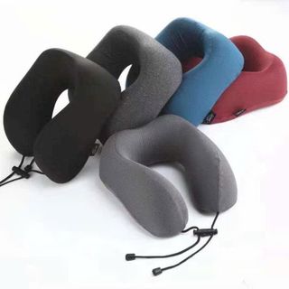 Gối kê cổ chữ U cao su non dùng tựa cổ cho dân văn phòng, lái xe, học sinh, sinh viên khi ngủ trưa