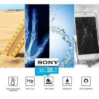 Thẻ nhớ MicroSD Sony 32GB/64GB/128GB/256GB/512GB/1024GB tốc độ cao Class 10 UHS