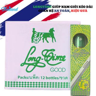 Chai xịt kéo dài quan hệ LONGTIME 5ml, chống xuất tinh sớm 100% chính hãng, tặng kèm bao cao su cao cấp