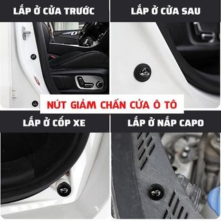 Nút cao su giảm chấn cửa xe ô tô giảm tiếng ồn, giảm lực đóng cửa xe ô tô, bảo vệ cánh cửa xe ô tô