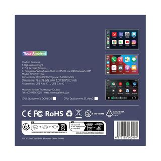 Android Box CarlinKit Tbox Ambient QCM6225 – Biến màn hình hiển thị ô tô thành màn hình Android