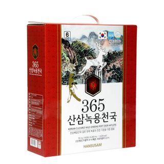 Nước Chiết Xuất Nhung Hươu Hồng Sâm Núi 365 Hộp 60 Gói x 70ml  giá sỉ tốt