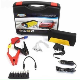 Bộ kích điện, kích sạc đề nổ bình ắc quy 12V cứu hộ ô tô, xe máy công suất lớn kiêm sạc dự phòng