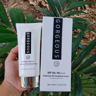 Kem Chống Nắng Gorgeous SPF50+  100gr